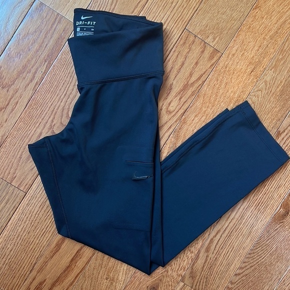 NWOT Nike Dri-Fit Power Pocket High Intensity Training Cropped Legging Black - Picture 6 of 15